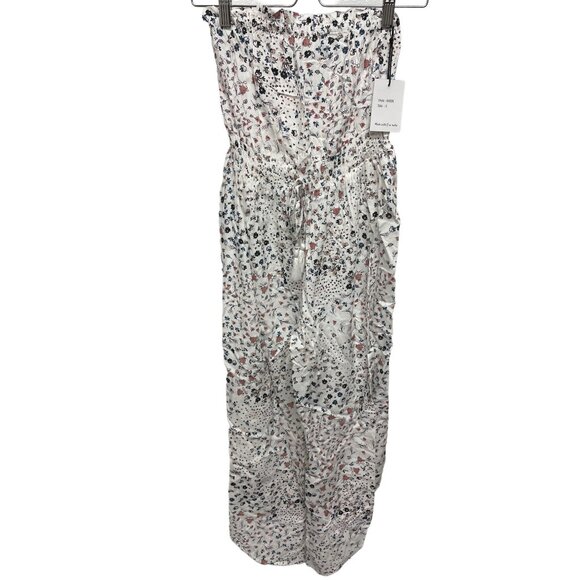 Japna Floral Strapless Jumpsuit With Lightweight & Flowy Design - Picture 1 of 4